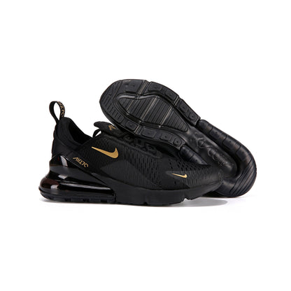 Nike Air Max 270 Black Gold, Baskets Lifestyle Unisexe – photo 2