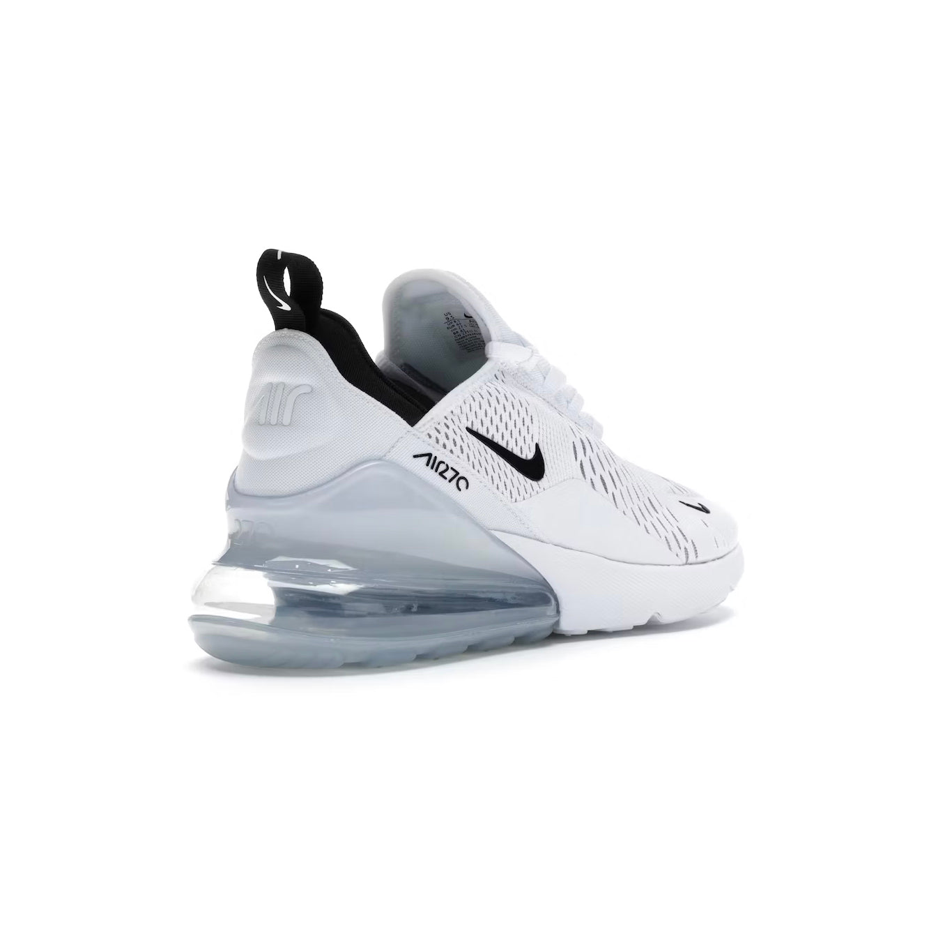 Nike Air Max 270 White Black, Baskets Lifestyle Unisexe – photo 2