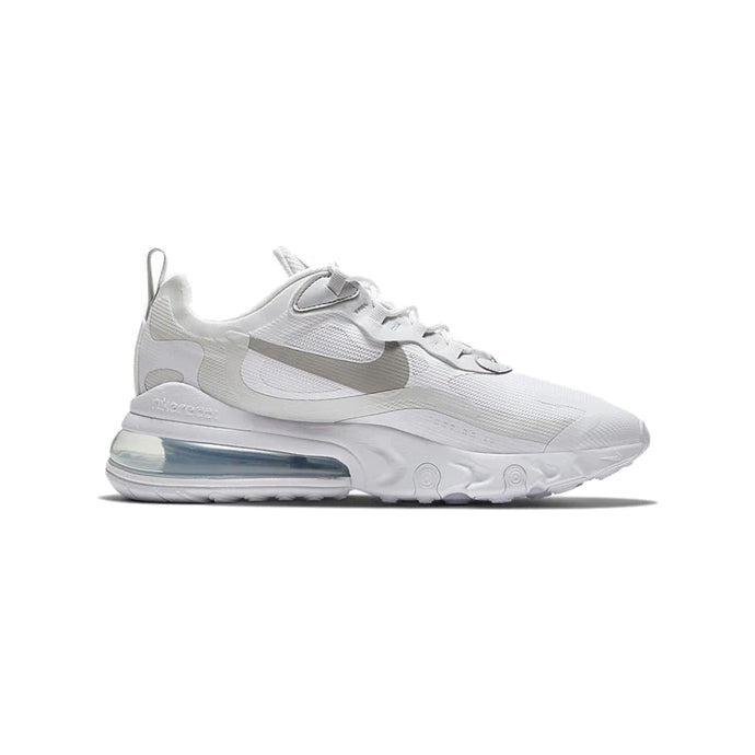 nike air max 270 react light smoke grey baskets vue latérale