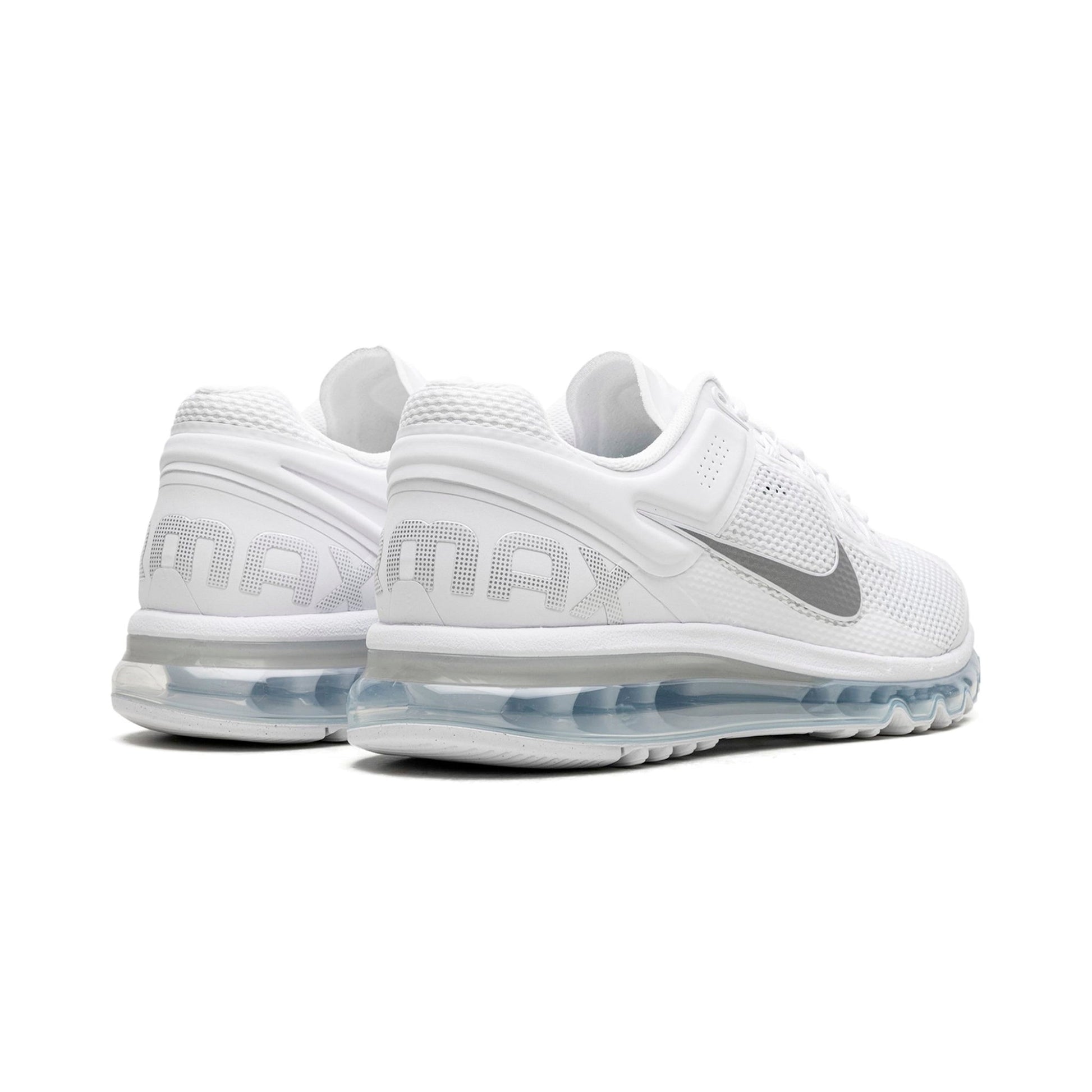 Nike Air Max 2013 White, Baskets Lifestyle Unisexe Mesh – photo 3