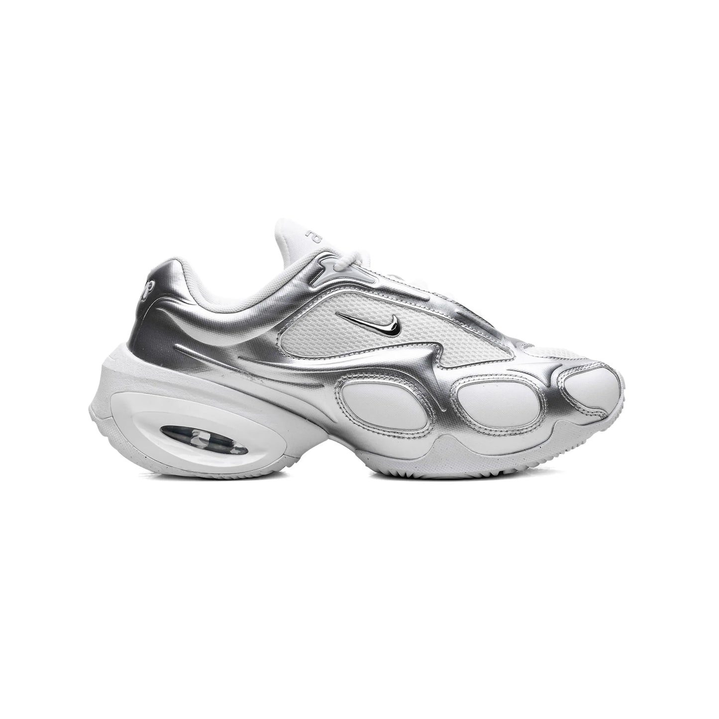 nike air max muse metallic silver baskets vue latérale