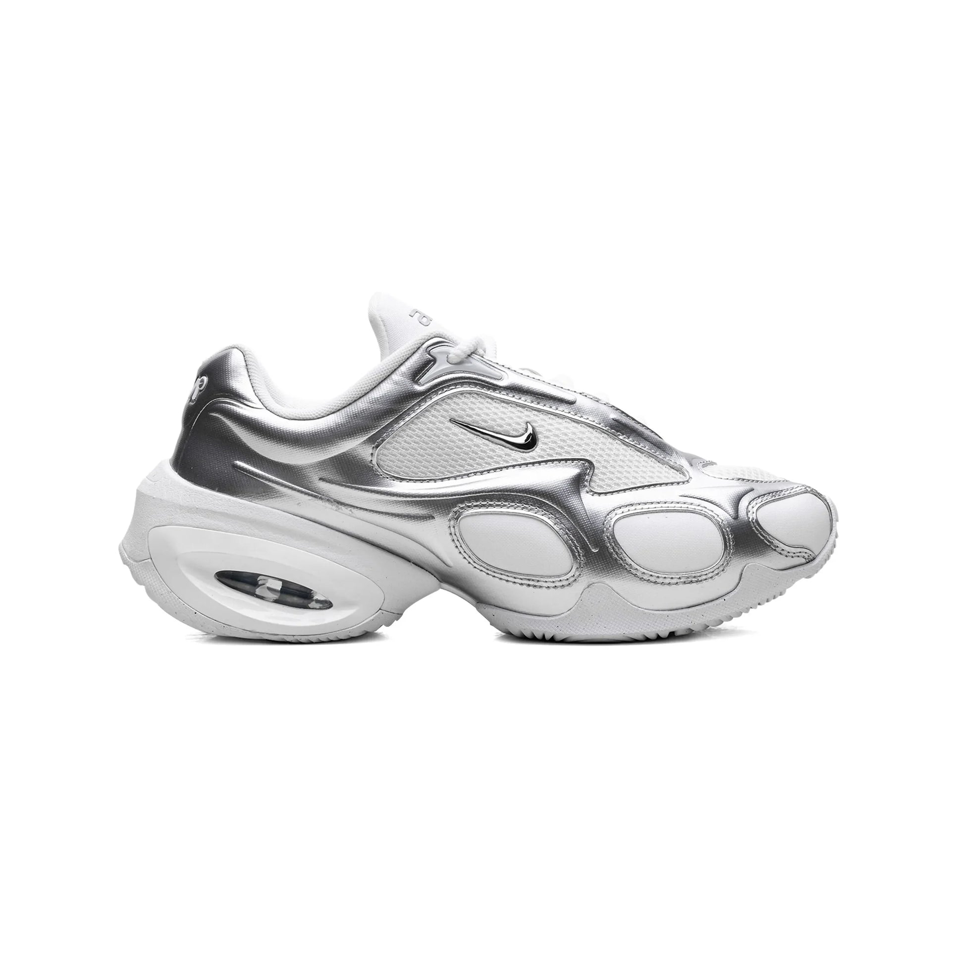 nike air max muse metallic silver baskets vue latérale