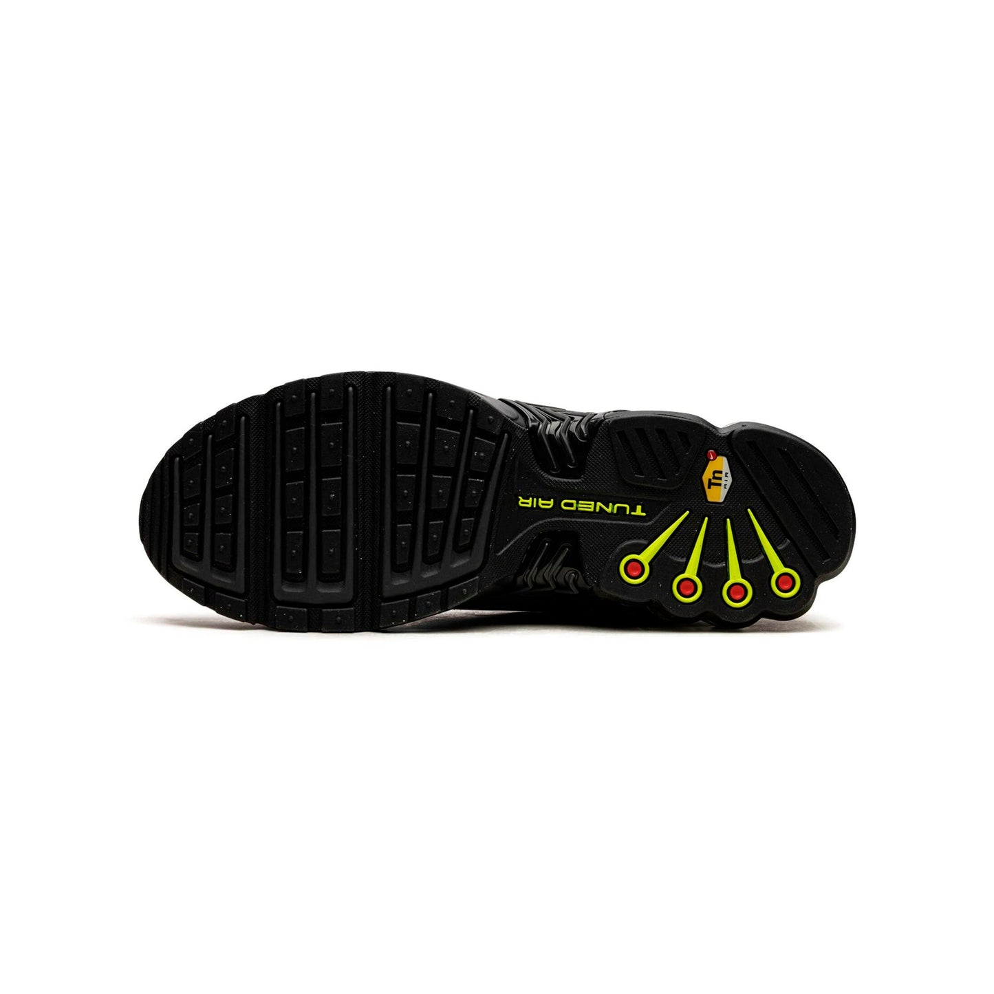 Nike Air Max Plus 3 Black Volt, Baskets Lifestyle Unisexe Cuir et Mesh – photo 4