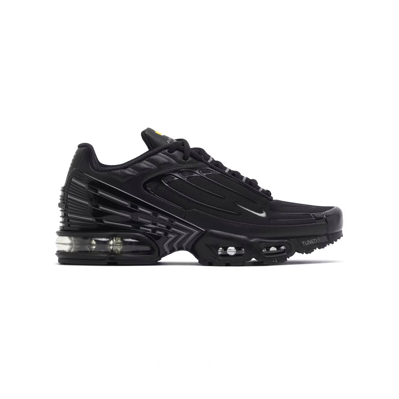 Nike Air Max Plus 3 Black, Baskets Lifestyle Unisexe Cuir et Mesh – photo 1