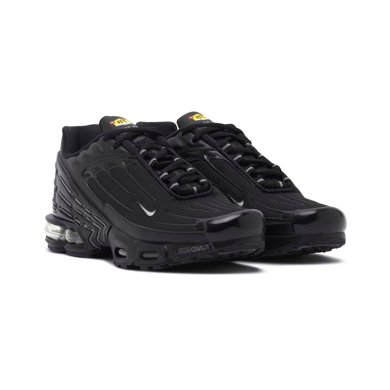 Nike Air Max Plus 3 Black, Baskets Lifestyle Unisexe Cuir et Mesh – photo 2