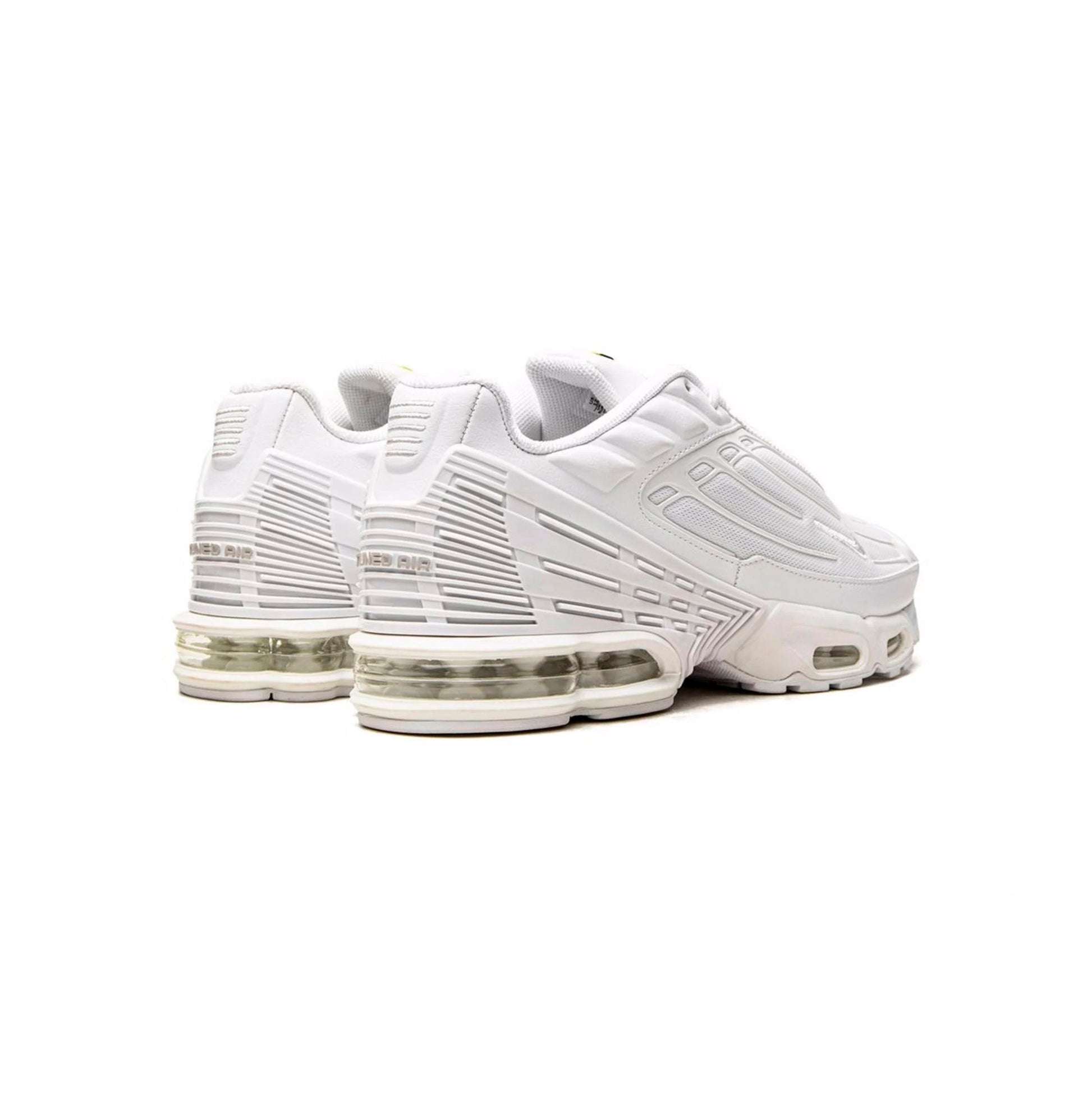 Nike Air Max Plus 3 White, Baskets Lifestyle Unisexe Mesh – photo 3