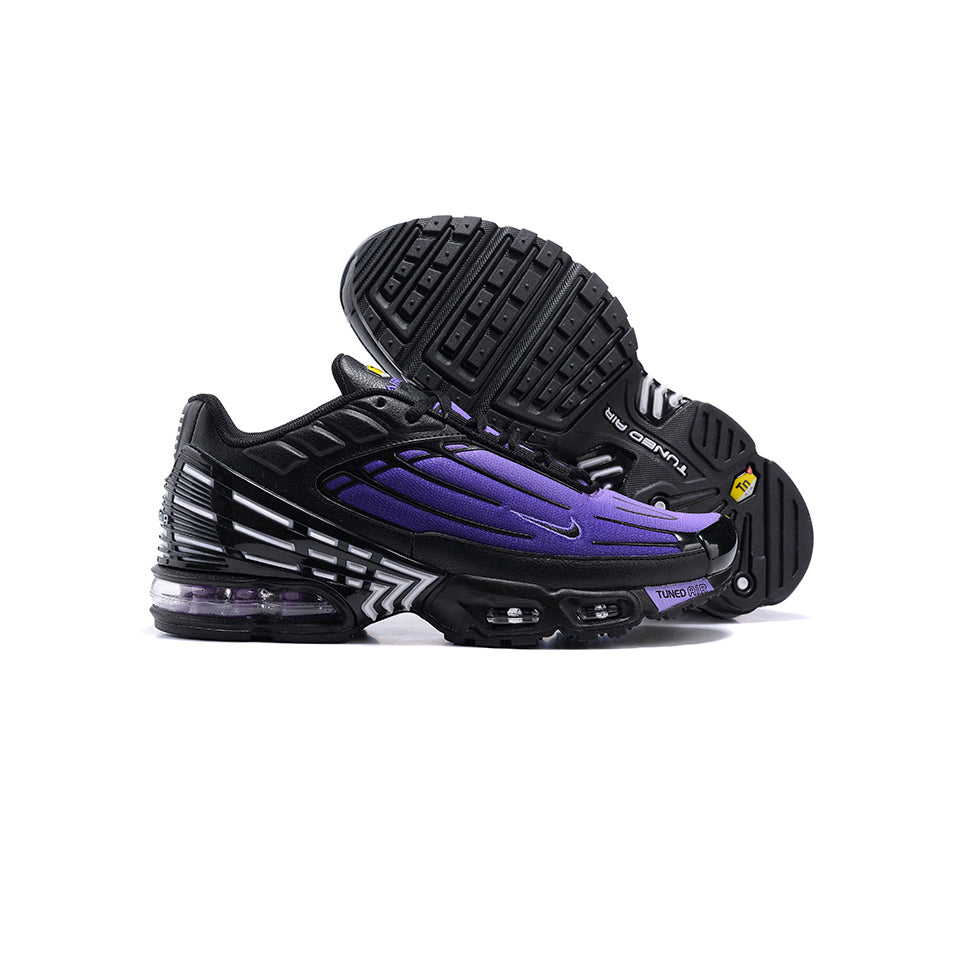 Nike Air Max Plus 3 Purple & Black, Baskets Lifestyle Unisexe Mesh – photo 2