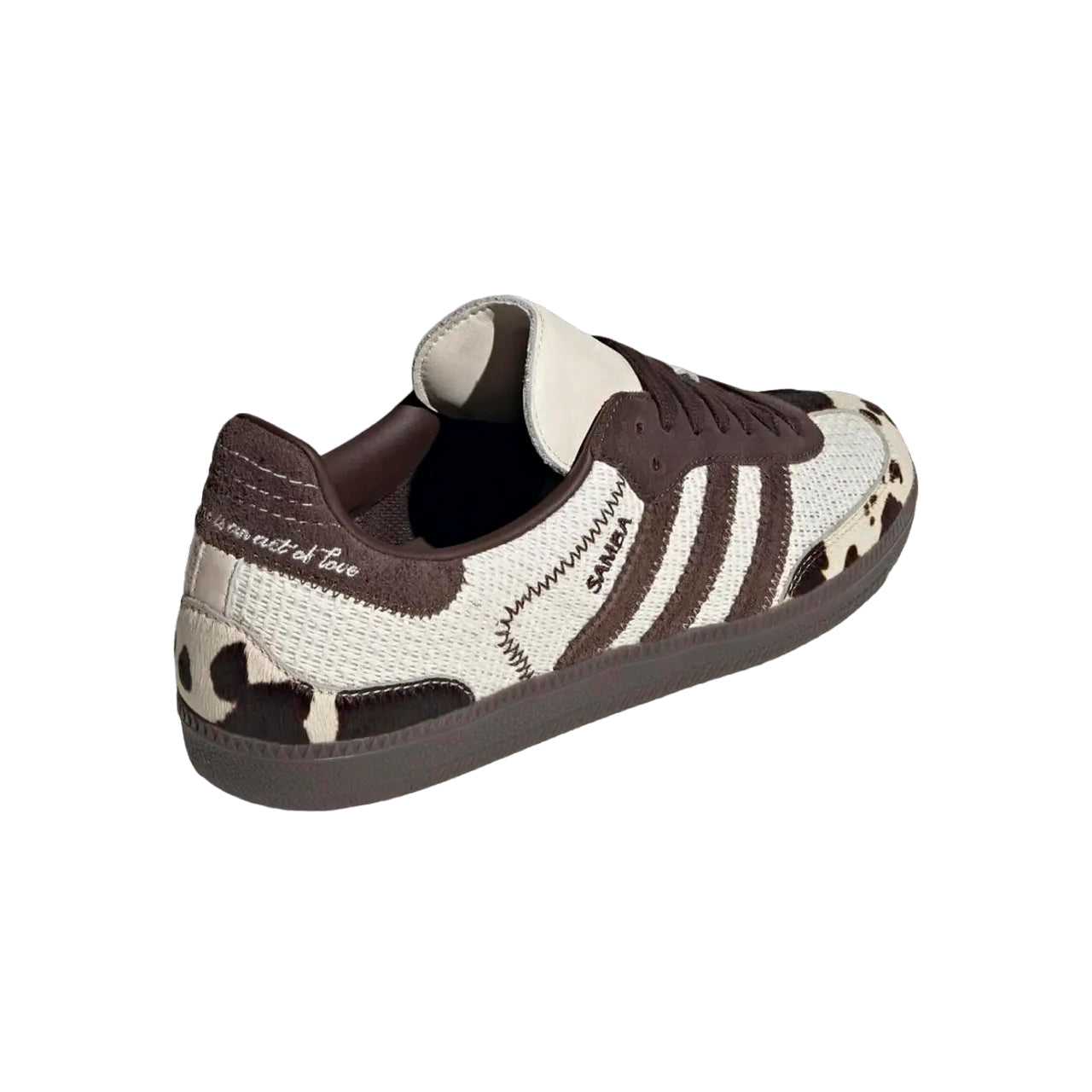 Sneakers basses Adidas Samba OG cow print unisexe