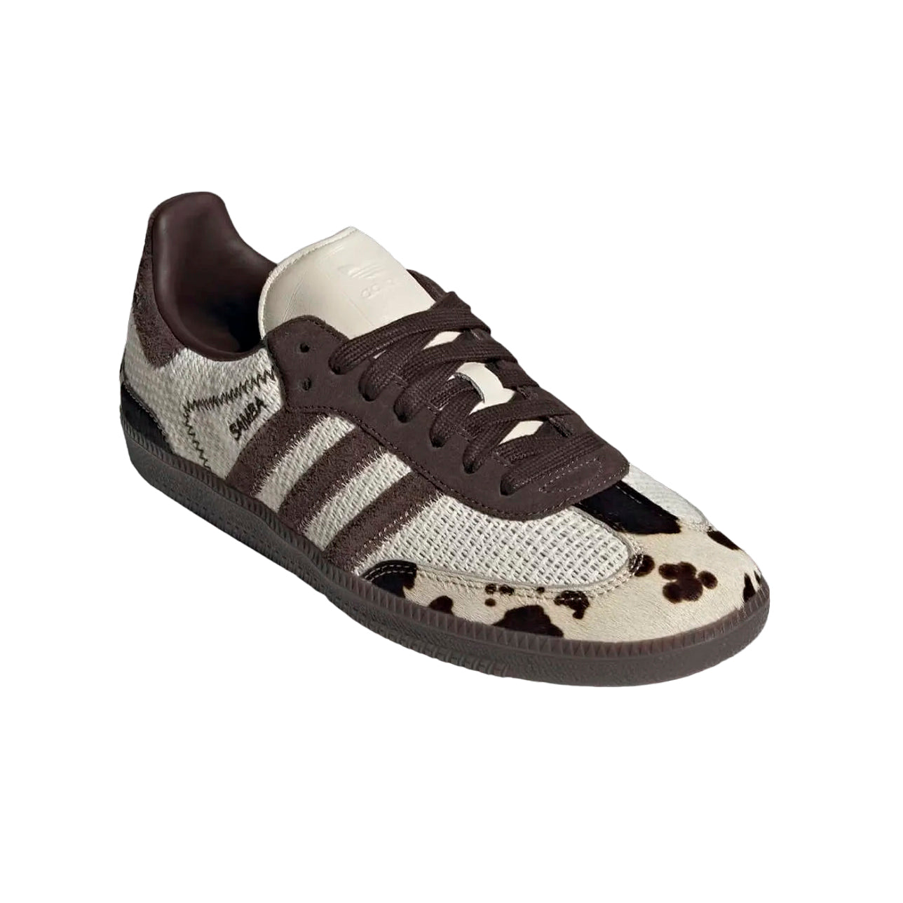 Sneakers basses Adidas Samba OG cow print unisexe