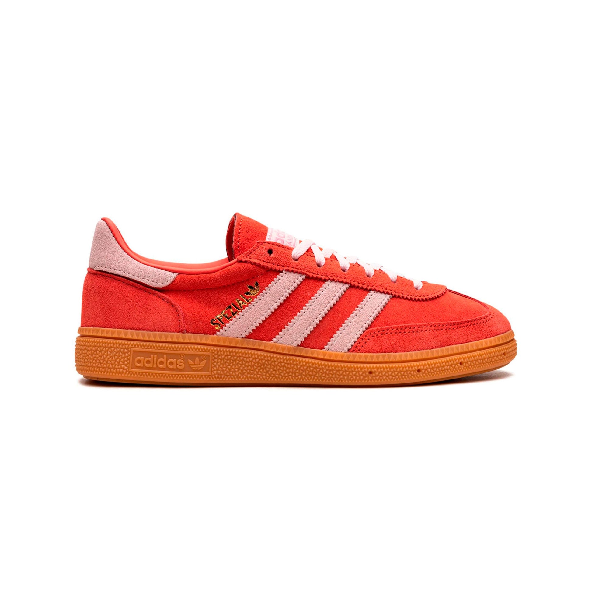 Sneakers basses Adidas Handball Spezial bright red clear pink unisexe