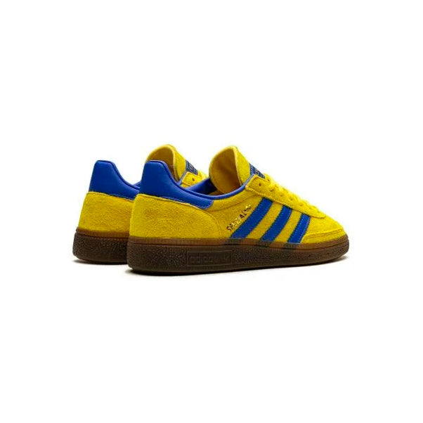 Sneakers basses Adidas Handball Spezial yellow blue unisexe