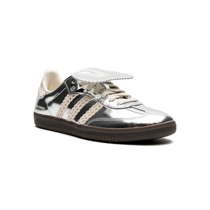 Sneakers basses Adidas Samba wales bonner silver unisexe