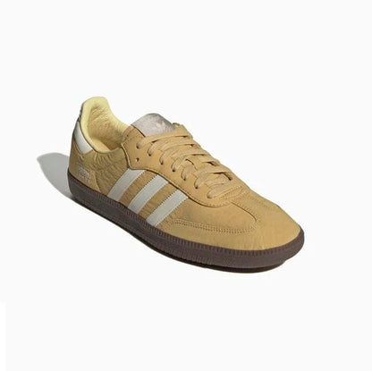 Sneakers basses Adidas Samba OG yellow white unisexe