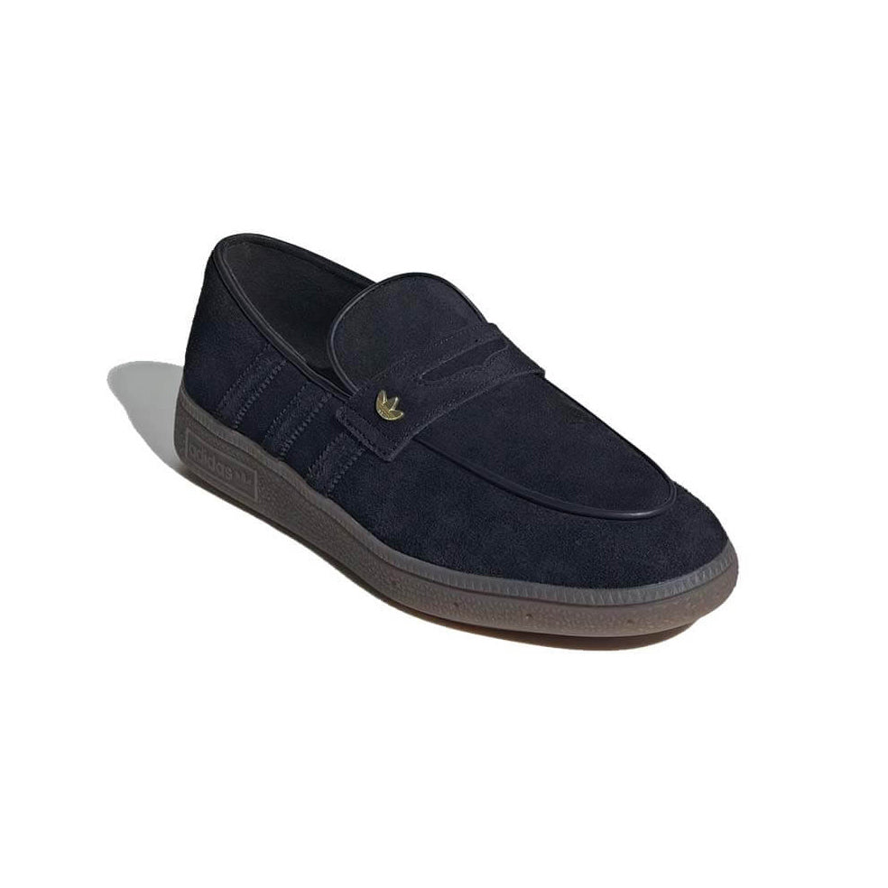 Sneakers basses Adidas Handball Spezial loafer black gum unisexe