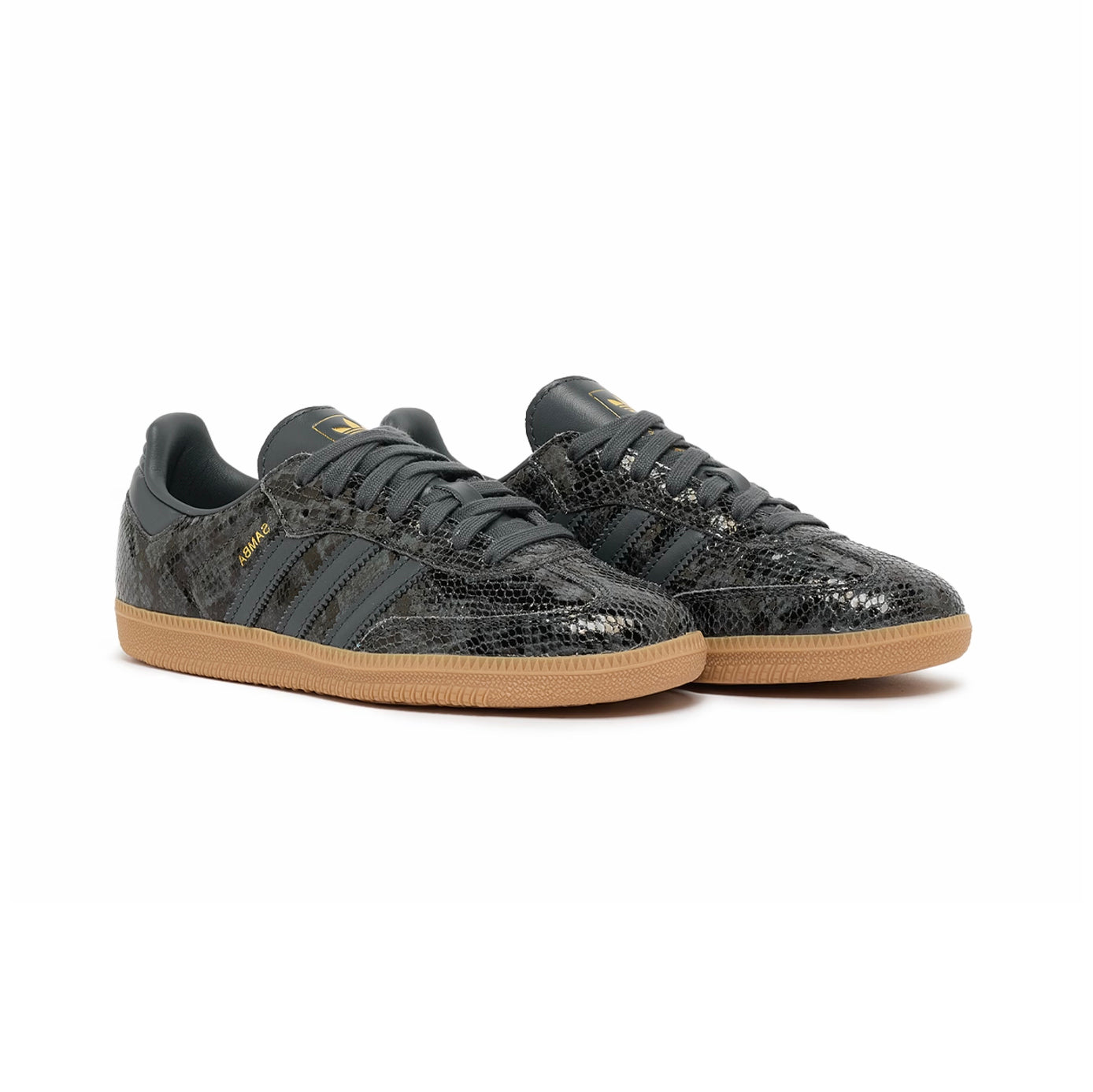 Sneakers basses Adidas Samba OG snakeskin black unisexe