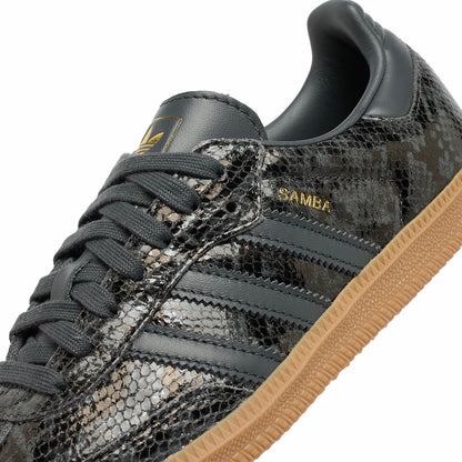 Sneakers basses Adidas Samba OG snakeskin black unisexe