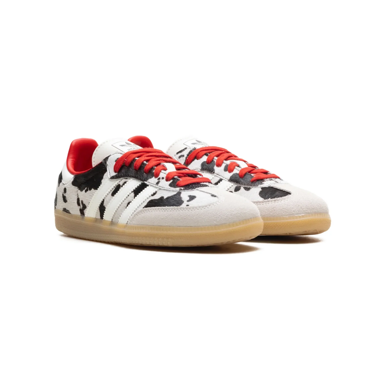 Sneakers basses Adidas Samba cow print aurora coffee unisexe