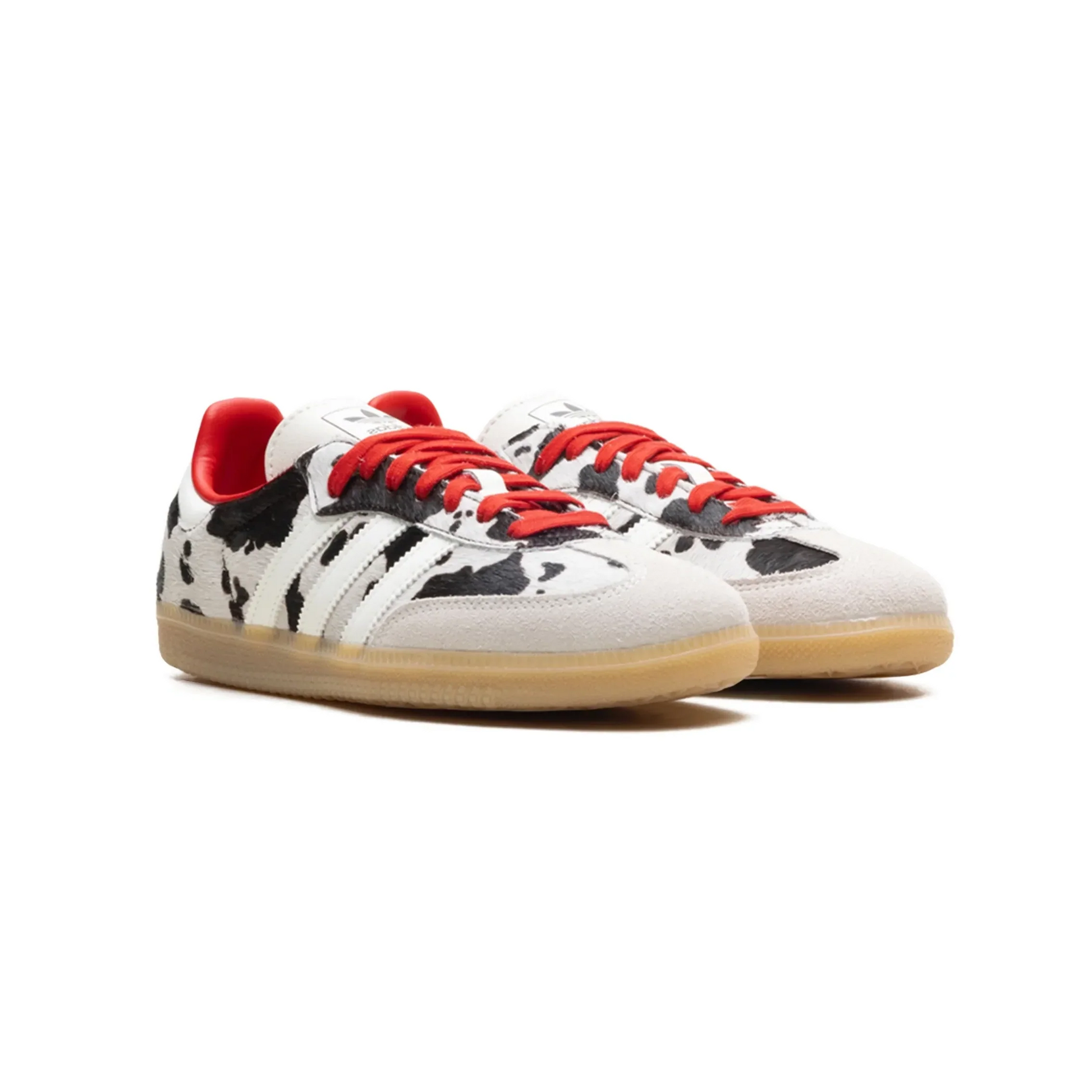 Sneakers basses Adidas Samba cow print aurora coffee unisexe