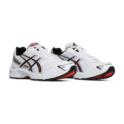 ASICS Gel-1130 White Electric Red, Baskets Basses Unisexe Mesh – photo 2