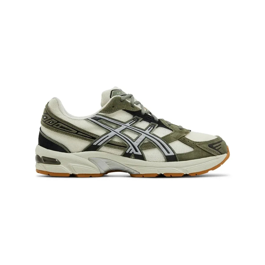 ASICS Gel-1130 Pale Oak Mantle Green Baskets Beige Vert Homme Femme - 1