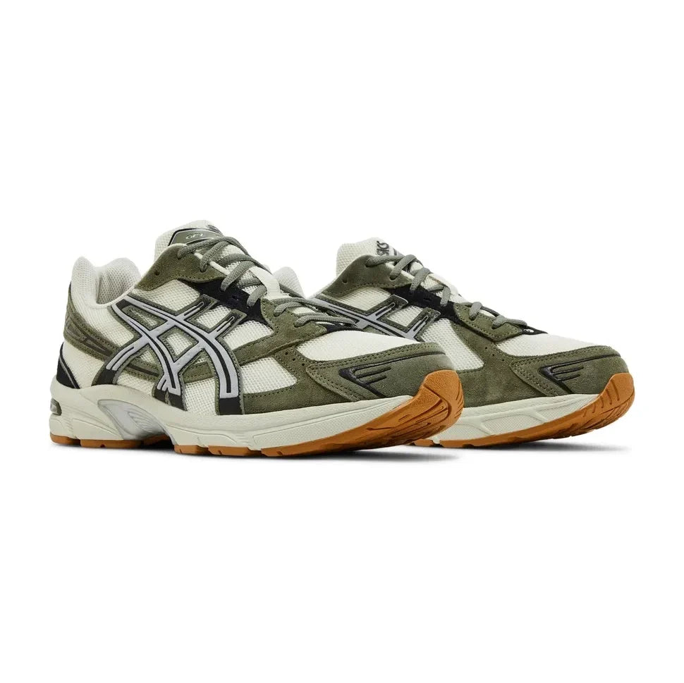 ASICS Gel-1130 Pale Oak Mantle Green Baskets Beige Vert Homme Femme - 2
