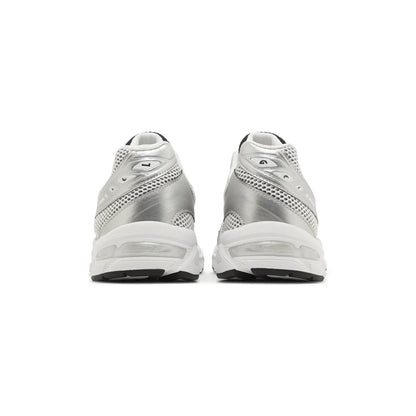 ASICS Gel-1130 White Black Silver, Baskets Basses Unisexe Mesh – photo 3