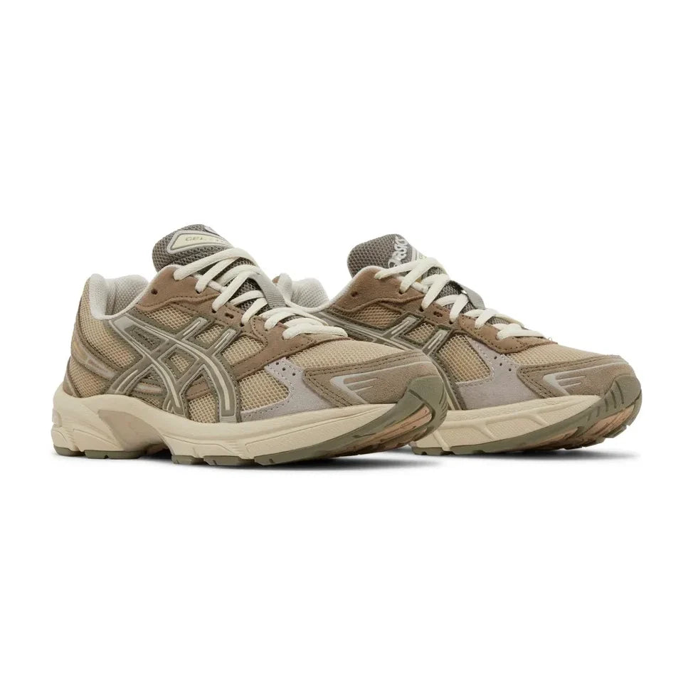 ASICS Gel-1130 Wood Crepe Mink, Baskets Basses Unisexe Mesh et Daim – photo 2