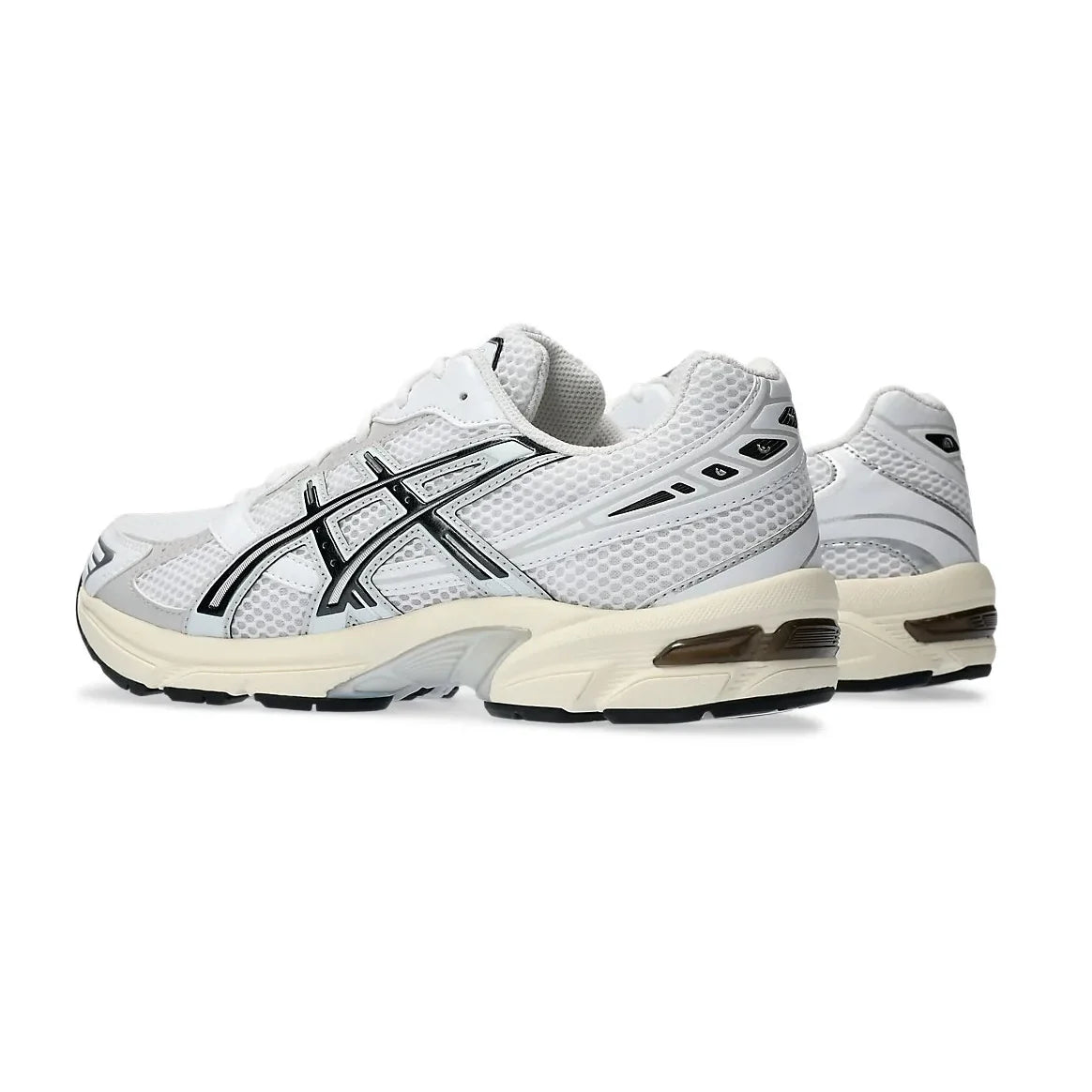 ASICS Gel-1130 White Cloud Grey, Baskets Basses Unisexe Mesh – photo 3
