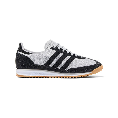 Sneakers basses Adidas SL 72 rhinestone grey black charcoal unisexe