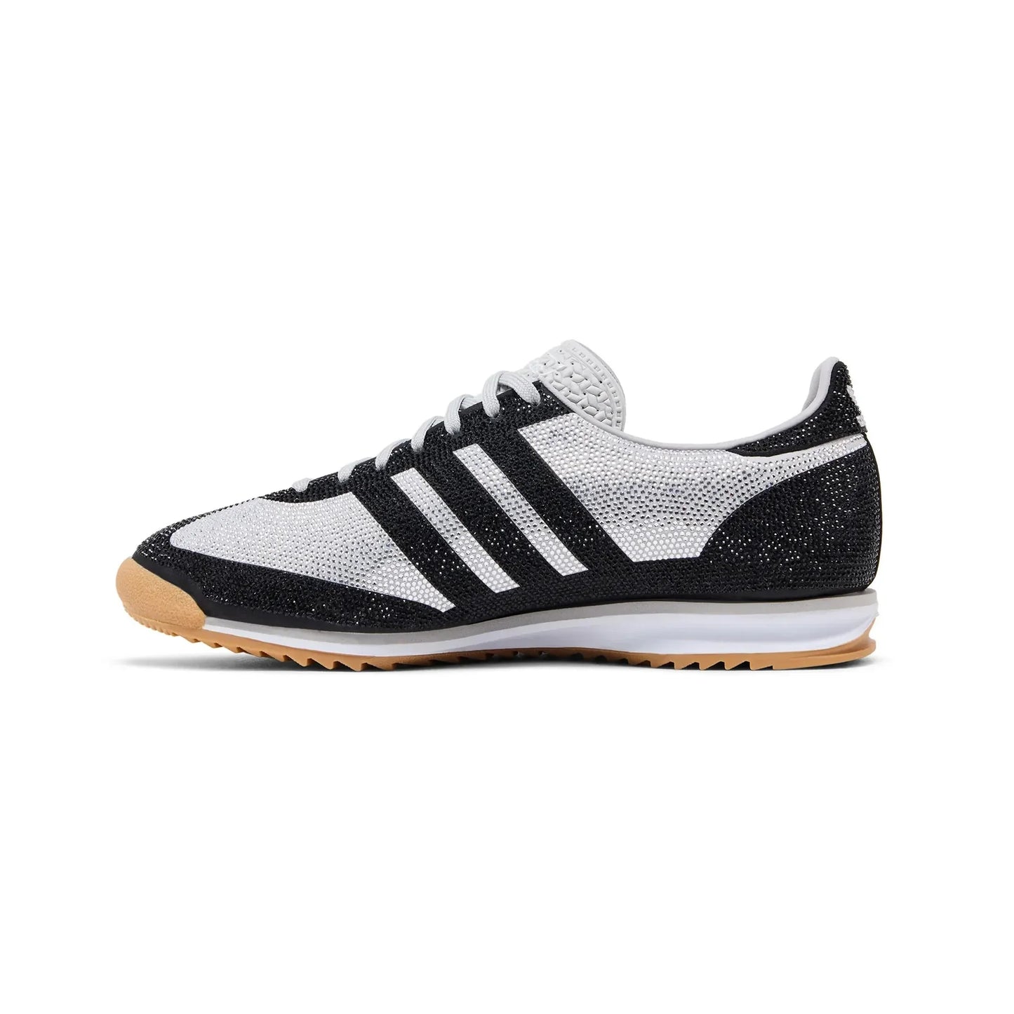 Sneakers basses Adidas SL 72 rhinestone grey black charcoal unisexe
