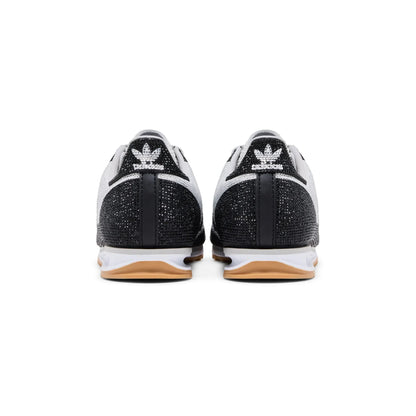 Sneakers basses Adidas SL 72 rhinestone grey black charcoal unisexe