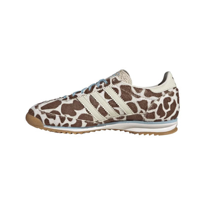 Sneakers basses Adidas SL 72 cow print crystal linen unisexe