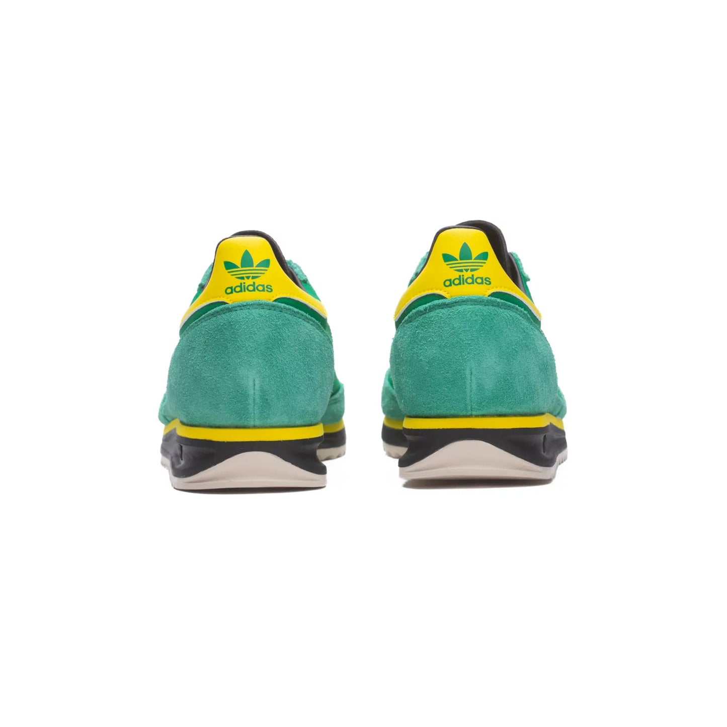 Sneakers basses Adidas SL 72 green yellow unisexe