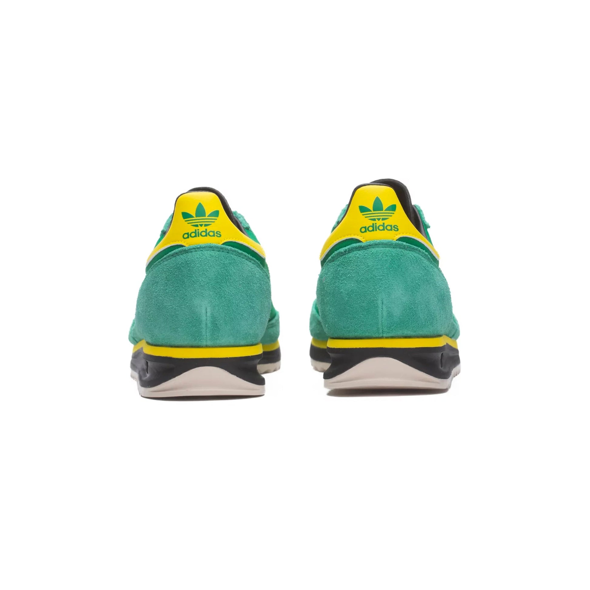 Sneakers basses Adidas SL 72 green yellow unisexe