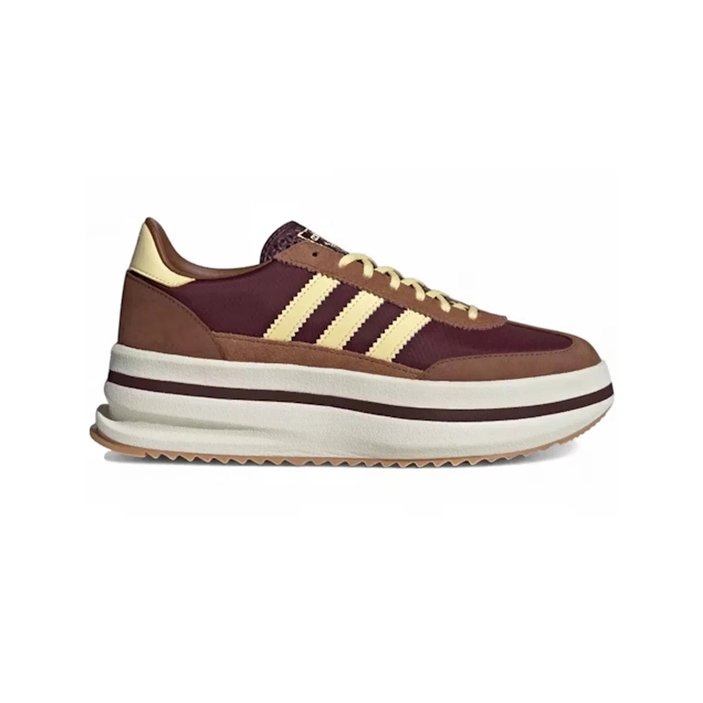 Sneakers basses Adidas SL 72 Stack maroon preloved brown unisexe