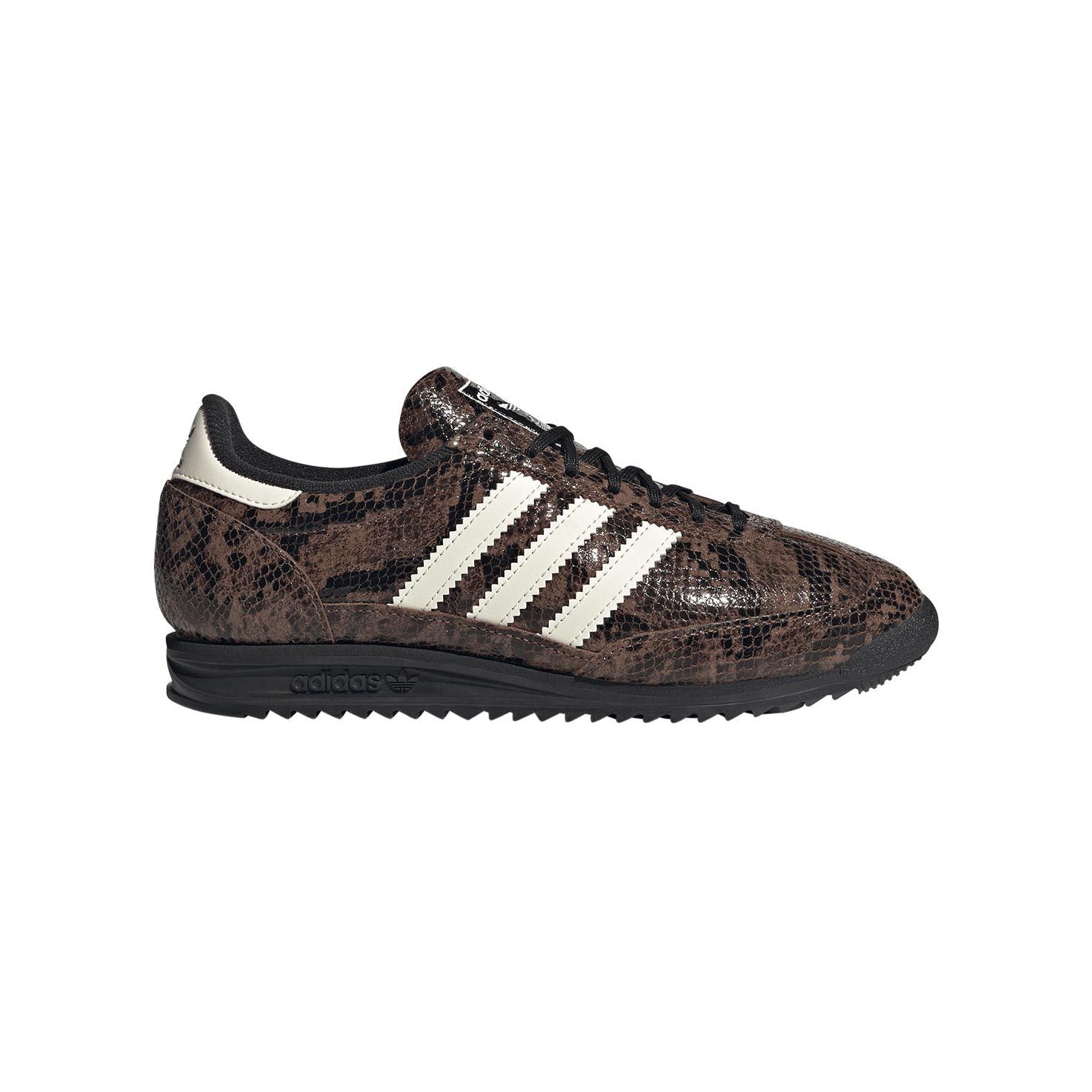 Sneakers basses Adidas SL 72 snakeskin preloved brown unisexe