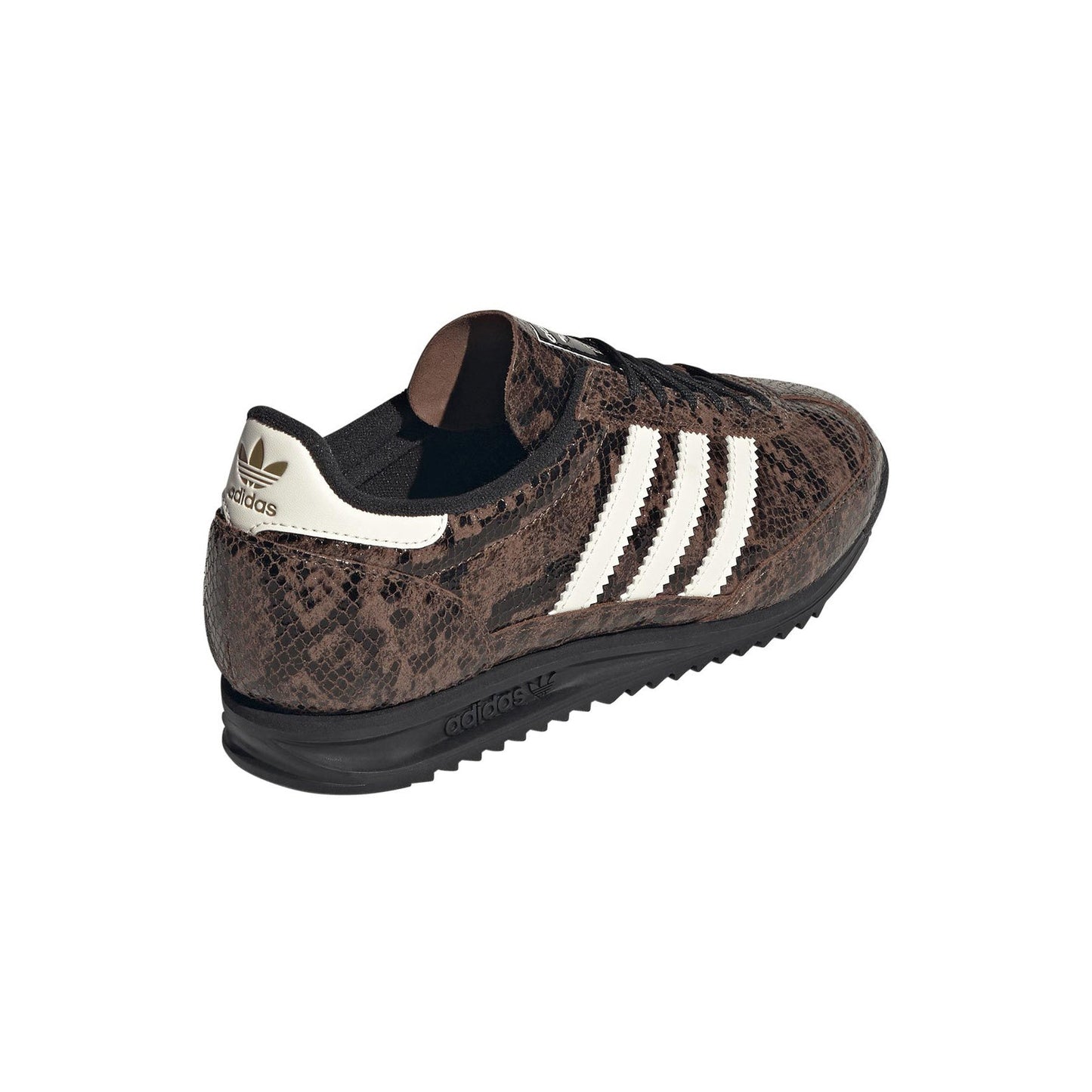 Sneakers basses Adidas SL 72 snakeskin preloved brown unisexe