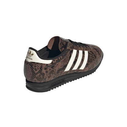 Sneakers basses Adidas SL 72 snakeskin preloved brown unisexe