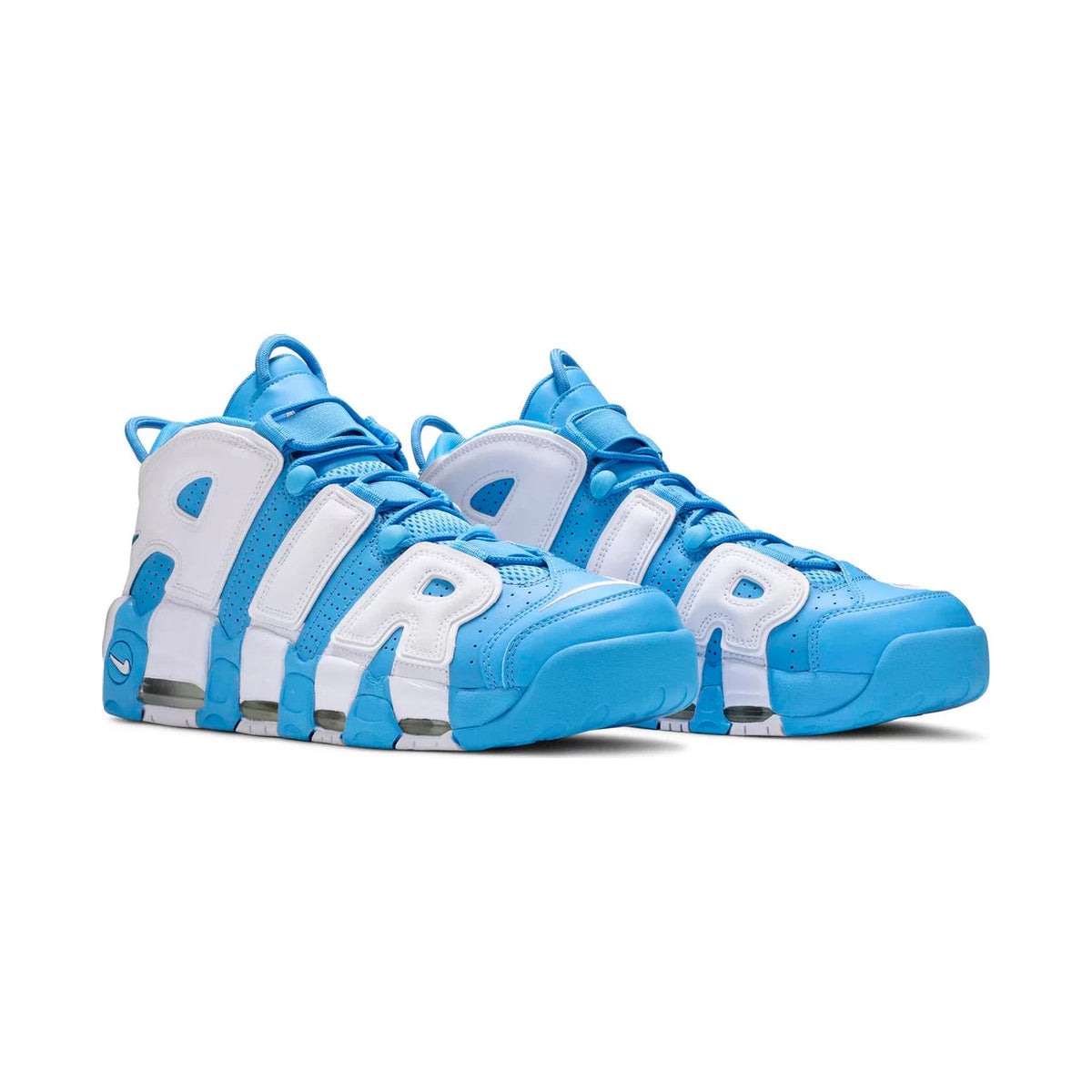 Nike Air More Uptempo '96 x Supreme University Blue Baskets Bleu Mixte - 2