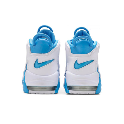Nike Air More Uptempo '96 University Blue Baskets Blanc Bleu Homme Femme - 3