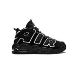 Nike Air More Uptempo Black Reflective, Baskets Basketball Unisexe Cuir et Mesh