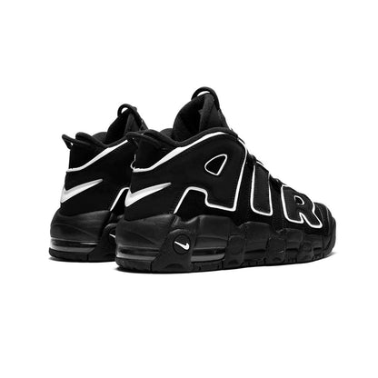 Nike Air More Uptempo Black Reflective, Baskets Basketball Unisexe Cuir et Mesh – photo 2
