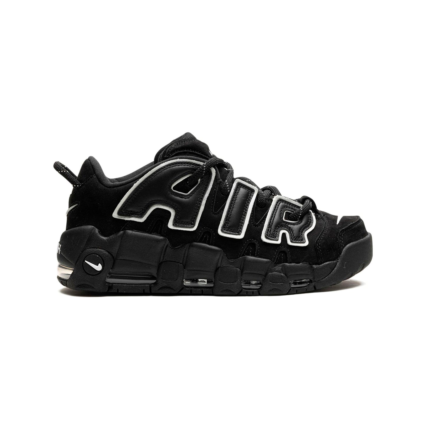 Nike Air More Uptempo Low Black Ambush, Baskets Basketball Unisexe Cuir – photo 1