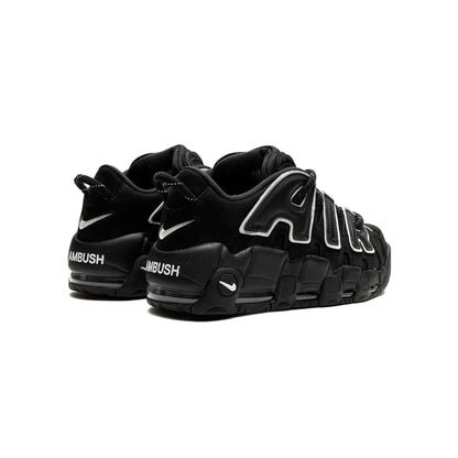 Nike Air More Uptempo Low Black Ambush, Baskets Basketball Unisexe Cuir – photo 3
