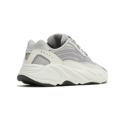 Adidas Yeezy 700 V2 Static baskets homme et femme en daim, mesh et cuir synthétique multicolore, détail semelle