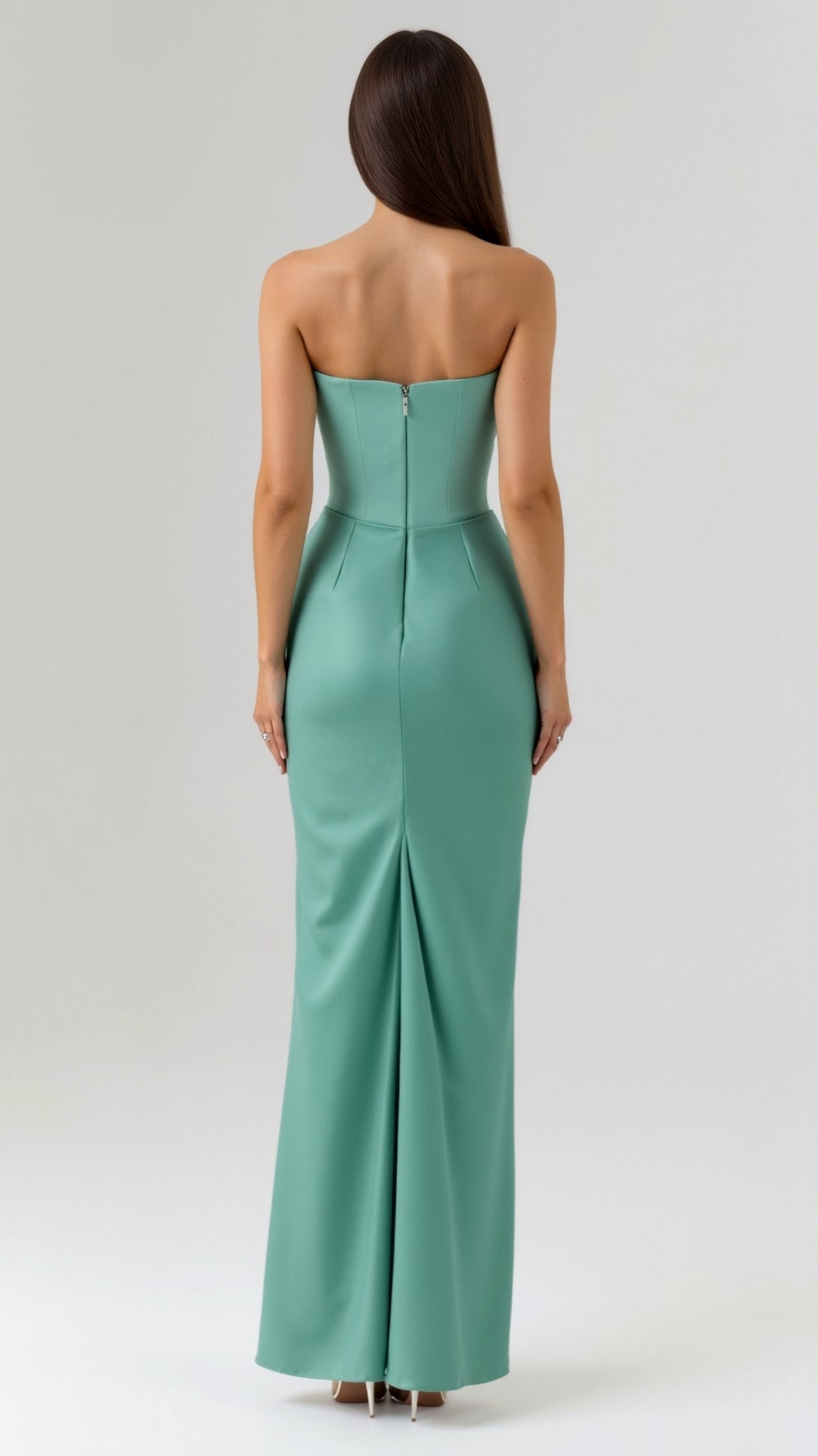 Alice | Robe longue colonne pour invitée de mariage femme
