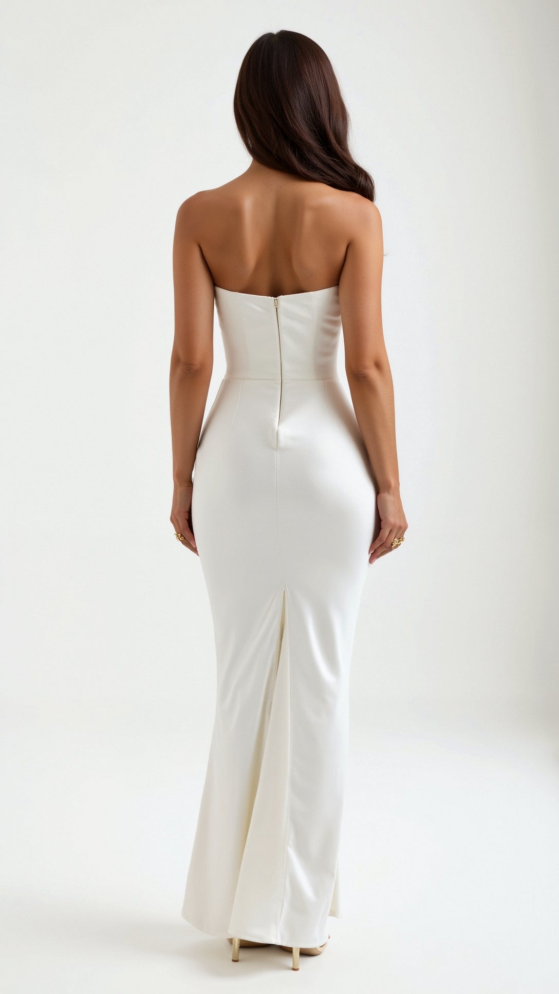 Alice | Robe longue colonne pour invitée de mariage femme