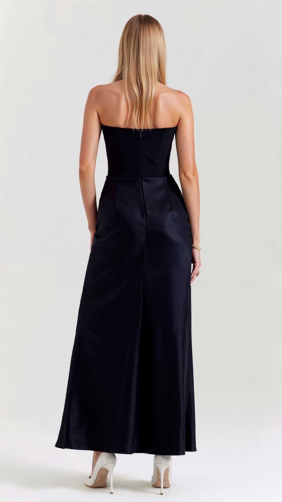 Alice | Robe longue colonne pour invitée de mariage femme