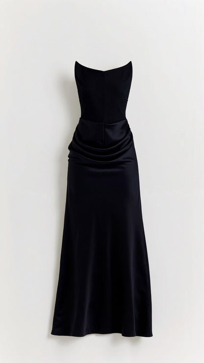 Alice | Robe longue colonne pour invitée de mariage femme