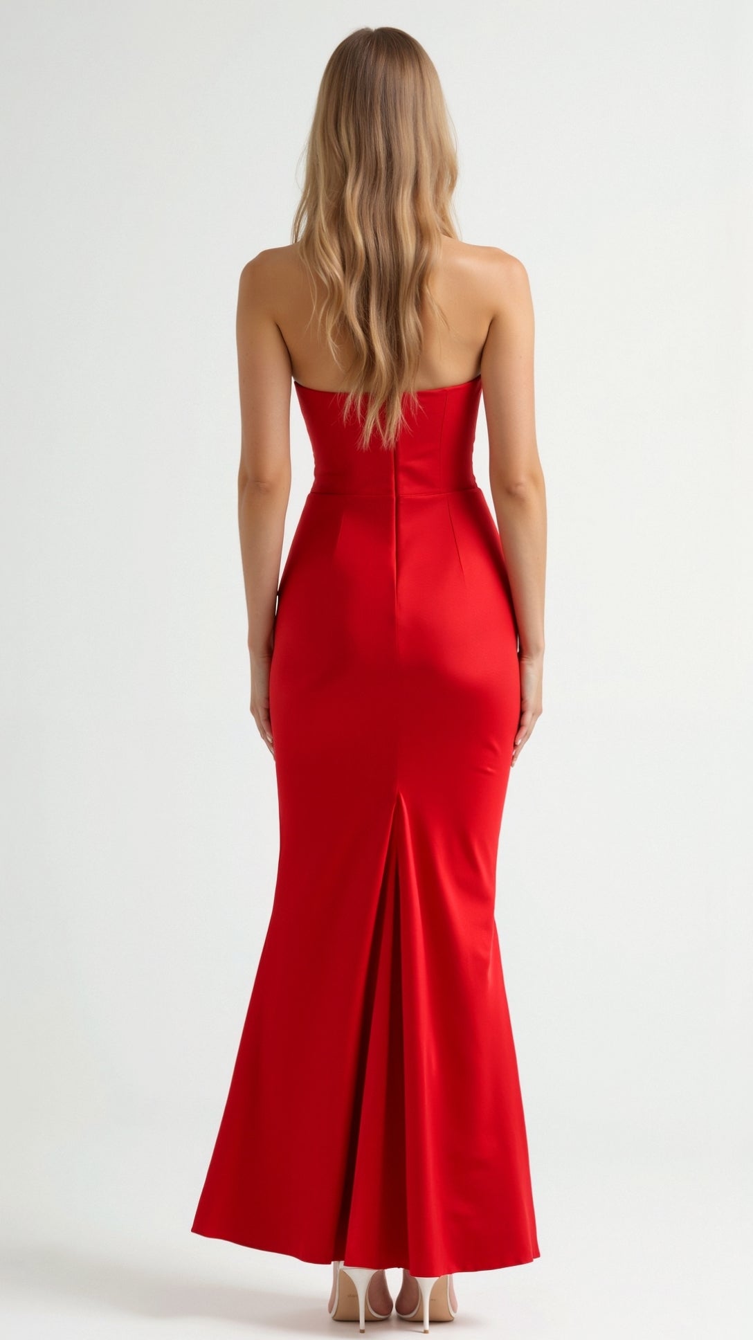 Alice | Robe longue colonne pour invitée de mariage femme